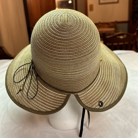 Peter Grimm Wide Brim Floppy Sun Hat Packable Cotton/Nylon EUC main image 11